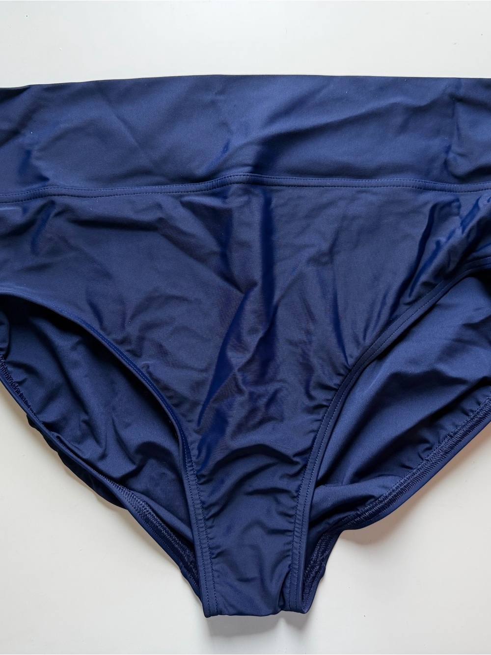 Lands' End Deep Navy Swim Bottoms XL 18